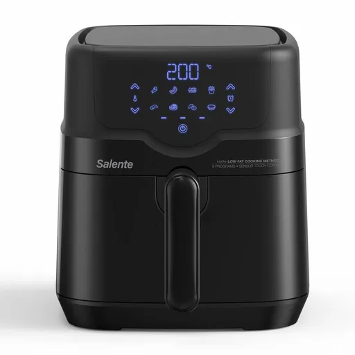 Salente HotAir, teplovzdušná fritéza 2v1, 4, 3 l, čierna
