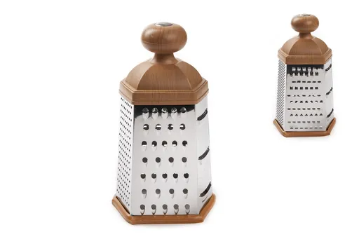 MAKRO - Strúhadlo 6 - hranné 14x24cm, nerez / umelá hmota