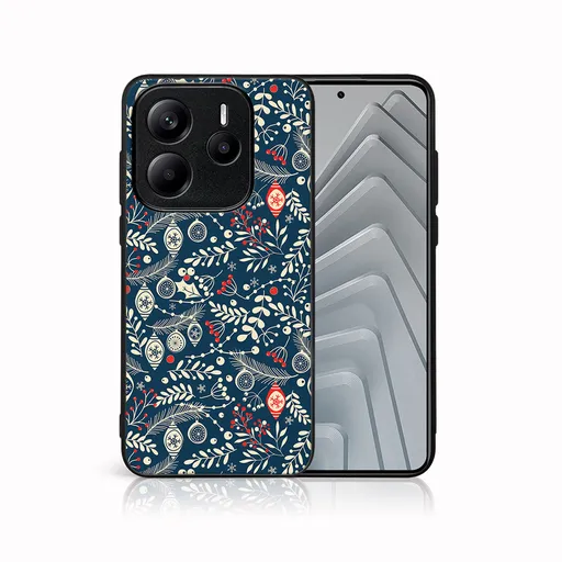 MY ART Kryt s vianočným dizajnom Xiaomi Redmi Note 14S MISTLETOE (070)