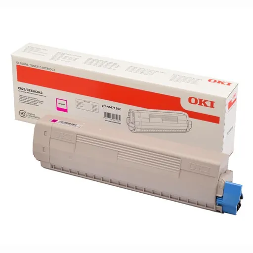 OKI 46471102 - originálny toner, purpurový, 7000 strán