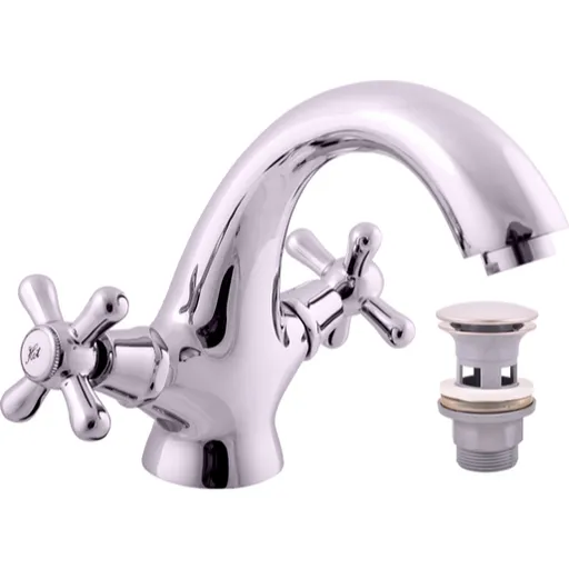 RAV SLEZÁK Morava umývadlová batéria s clic-clacom chróm MK129.0