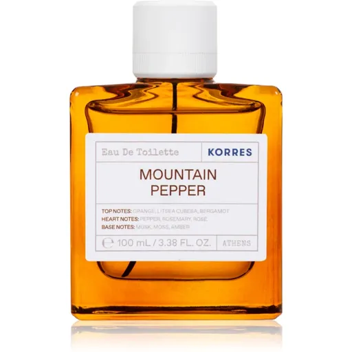 Korres Mountain Pepper toaletná voda unisex 100 ml