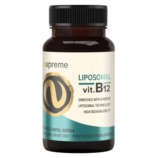 NUPREME Liposomal vitamín B12 30 kapsúl