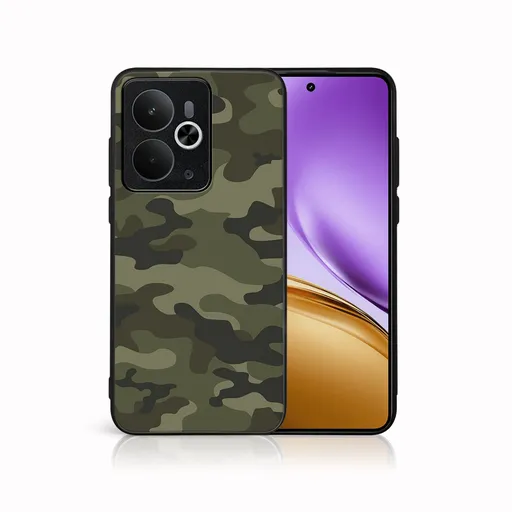 MY ART Ochranný kryt pre Realme 14 5G GREEN CAMO (235)