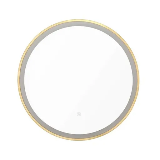 Zrkadlo so senzorom SAT 60x60 cm zlatá SATZLED60ZL