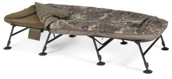 Nash lehátko so spacákom indulgence hd40 sleep system 8 legs camo wide