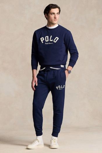 Tepláky Polo Ralph Lauren tmavomodrá farba, jednofarebné, 710952042