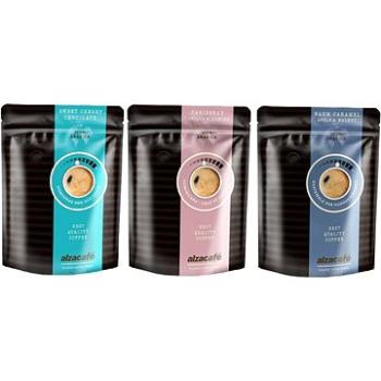 AlzaCafé Bundle Mix 4, zrnková, 250 g; 3× (ALZKA492bun)