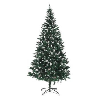 KONDELA Christmas Typ 4 vianočný stromček 220 cm zelená