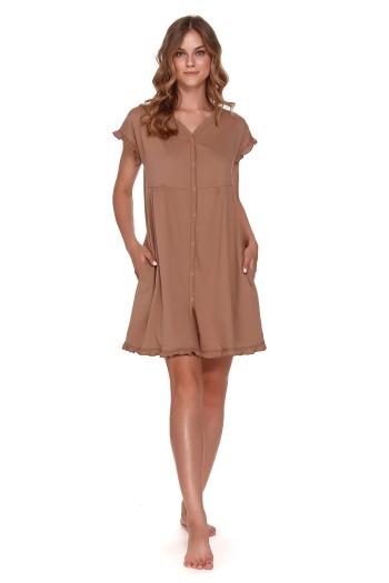 Dámska nočná košeľa 9600 brown