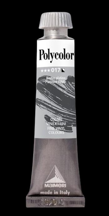 MAIMERI POLYCOLOR - Jemné vinylové farby 017 - platinum white, 20 ml