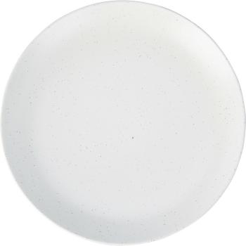 Kameninový dezertný tanier Stone, 21,5 cm, biela