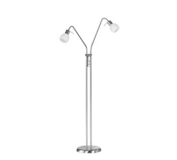 Stojaca lampa Reality Antibes nikel R40172007