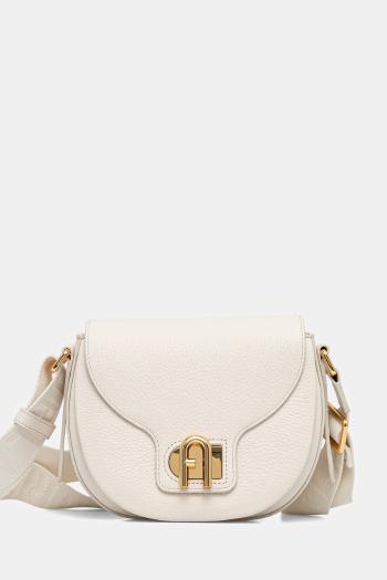 Kožená kabelka Furla biela farba, WB01491.BX0356.3762S1002