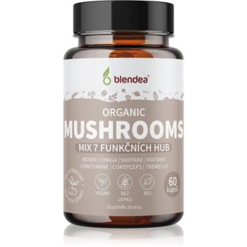 Blendea Mushrooms BIO kapsle pro udržení vitality 60 cps