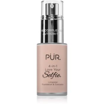 PÜR Cosmetics 4-in-1 Love Your Selfie make-up a korektor 2 v 1 odtieň LP2 30 ml