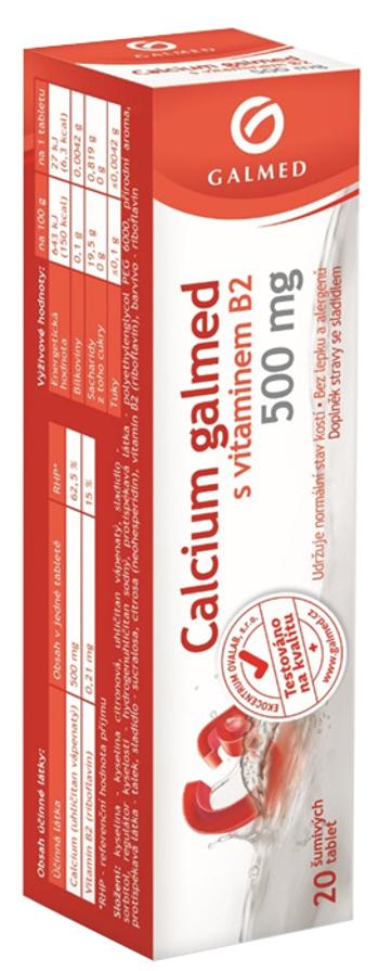 CALCIUM Calcium 500 mg 20 šumivých tablet