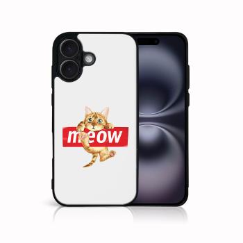 MY ART Ochranný kryt pre Apple iPhone 16 Plus MEOW (183)