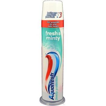 AQUAFRESH Fresh & Minty Family Protection pumpa 100 ml (5000347027147)