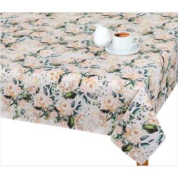 Bellatex Ubrus EMA - 140 × 180 cm - vanilková ruža (6068)