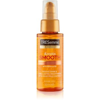 TRESemmé Keratin Smooth uhladzujúci olej na lesk a hebkosť vlasov 50 ml