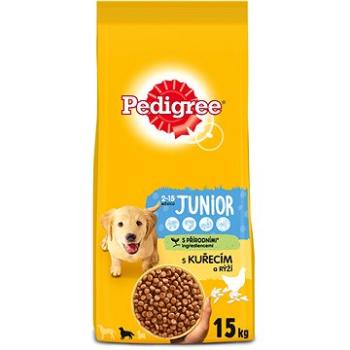 Pedigree granule kuracie a ryža pre šteňatá stredných plemien 15 kg (9003579302897)