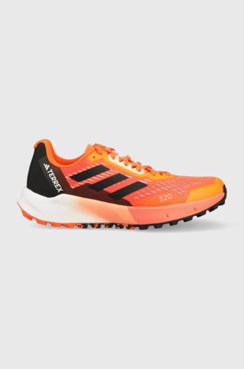 Topánky adidas TERREX Agravic Flow 2 pánske, oranžová farba