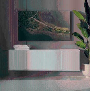ArtPK Závesný TV stolík BIANCO | 140 cm