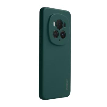 ENKAY RUBBER Ochranný kryt pre Honor Magic6 Pro 5G tmavozelený