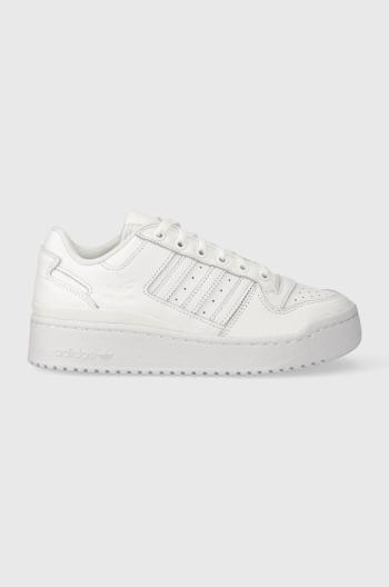 Kožené tenisky adidas Originals biela farba
