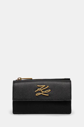 Peňaženka Karl Lagerfeld dámska, čierna farba, A1W32058