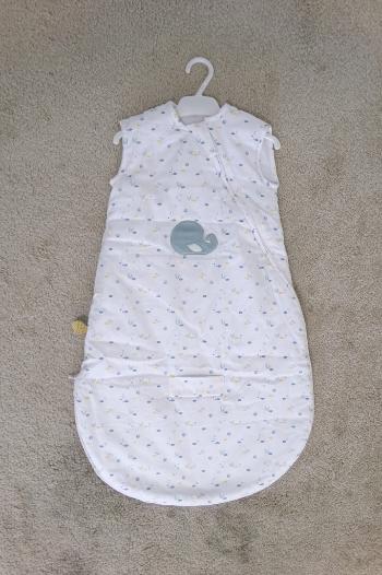 NATTOU Vak spací jersey TOG 2 veľryba Sally 0-6 m, 70 cm Romeo, Jules & Sally