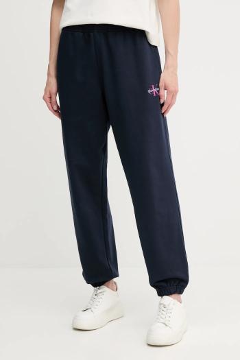Tepláky Calvin Klein Jeans biela farba, jednofarebné, LV047B235G