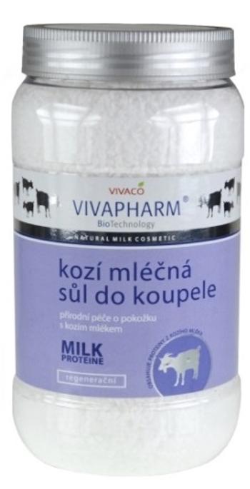 VIVAPHARM Kozia soľ do kúpeľa 1200 g