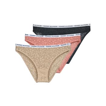 Tommy Hilfiger  3P FULL LACE BIKINI X3  Klasické nohavičky Viacfarebná