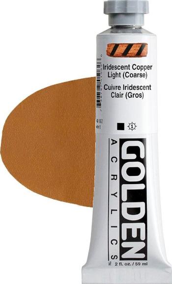 Golden Artist Colors Heavy Body Akrylová farba Iridescent Copper Light (Coarse) 59 ml 1 ks