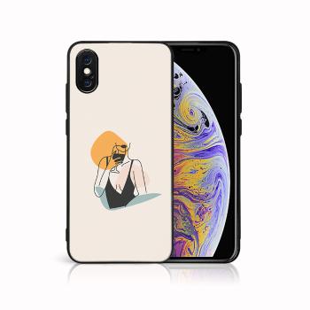 MY ART Ochranný kryt pre Apple iPhone X / XS WOMAN (197)