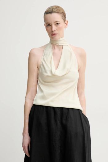 Blúzka ISABELLE BLANCHE dámska, béžová farba, jednofarebná, IS25SS-C121-T011