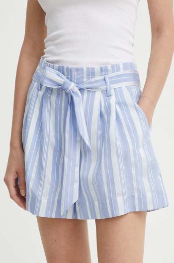 Šortky Bruuns Bazaar SwiniesBBBrynja shorts dámske, vzorované, vysoký pás, BBW3975