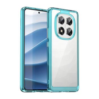CRYSTAL Ochranný kryt pre Xiaomi Redmi Note 14 Pro 5G tyrkysový