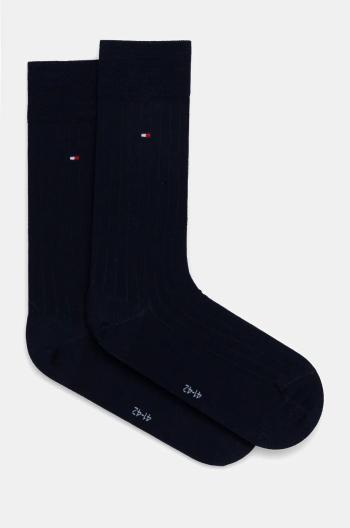 Ponožky Tommy Hilfiger pánske, tmavomodrá farba, 701228789