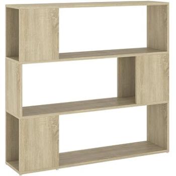 Shumee deliaca stena dub sonoma 100 × 24 × 94 cm, 809182