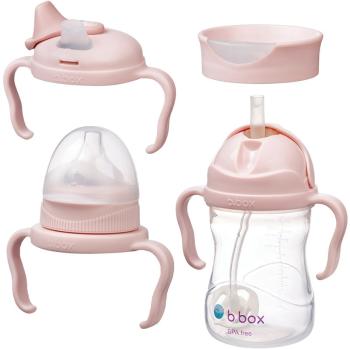 B.Box Baby Bottle 4 in 1 detská fľaša 4 v 1 Blush 240 ml
