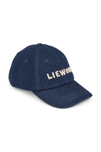 Detská bavlnená šiltovka Liewood Danny Cap modrá farba, LW20389