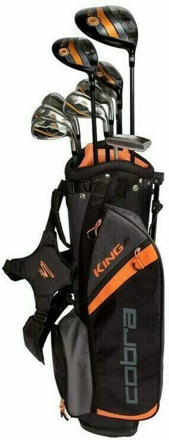 Cobra Golf King JR 10-12 Complete Set Black Pravá ruka Grafit Junior Golfový set