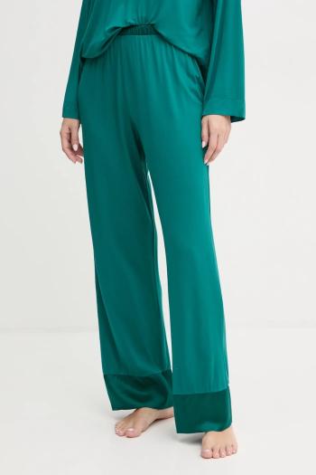 Pyžamové nohavice United Colors of Benetton dámske, zelená farba, 3ZEW3F03X