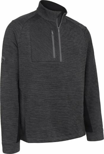 Callaway Heather Stripe Fleece Black Heather S Mikina