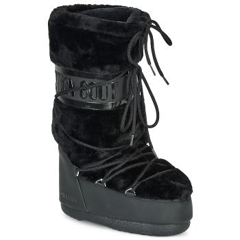 Moon Boot  MOON BOOT CLASSIC FAUX FUR  Obuv do snehu Čierna