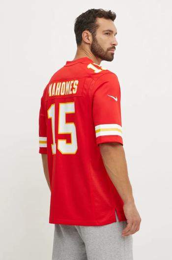 Tričko Nike Patrick Mahomes Kansas City Chiefs pánske, červená farba, vzorované, 67NM-KCGH-7GF-2NA