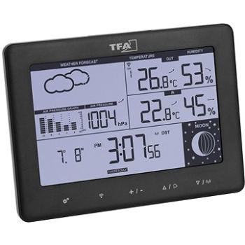 TFA 35.1158.01.GB ELEMENTS – domáca meteostanica s predpoveďou počasia a s dvoma budíkmi (TFA35.1158.01.GB)